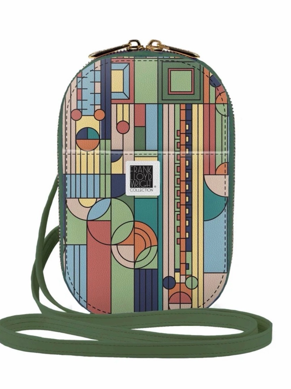 NWT Frank Lloyd Wright Saguaro Sunrise Crossbody Bag